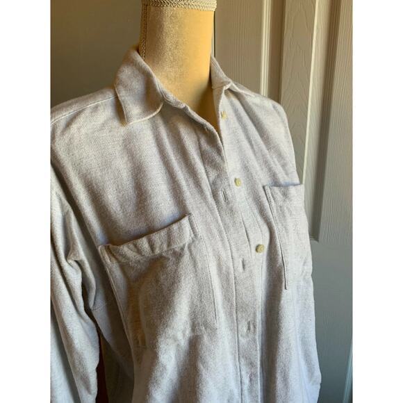 Madewell Flannel Ex-Boyfriend Shirt - M - Picture 4 of 8